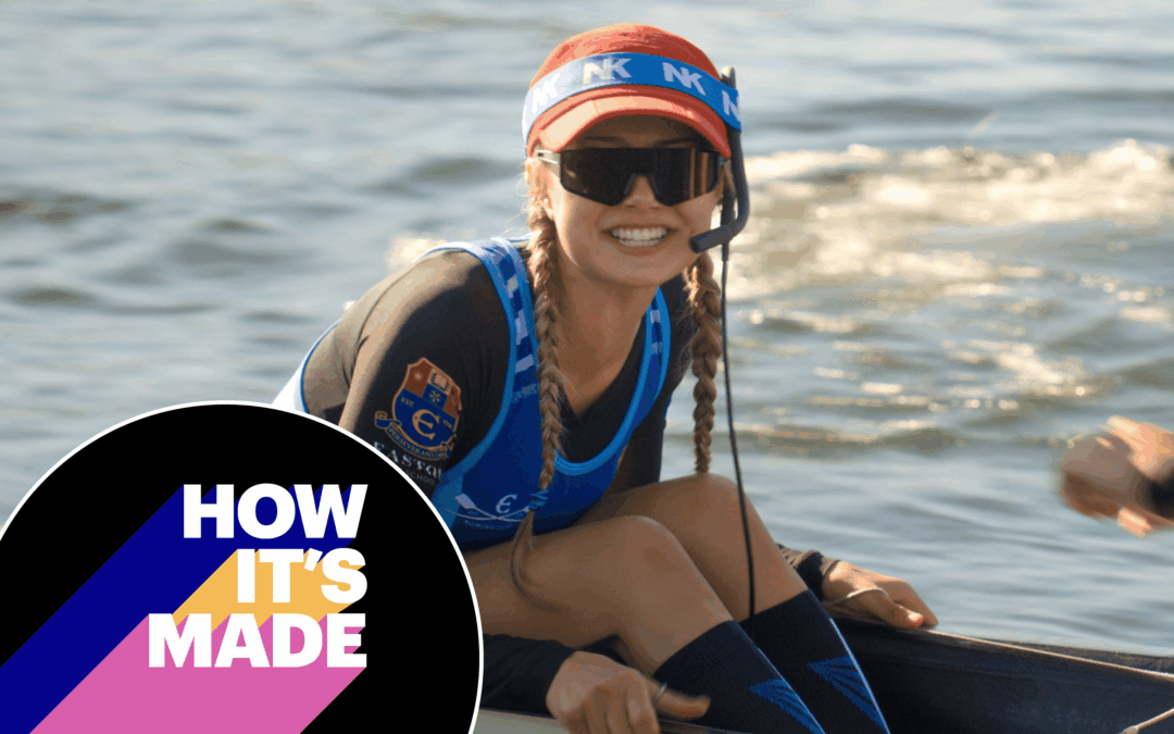 Crew Girl Hits The Water